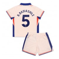 Maglia Calcio Chelsea Benoit Badiashile #5 Seconda Divisa Bambino 2024-25 Manica Corta (+ pantaloncini)